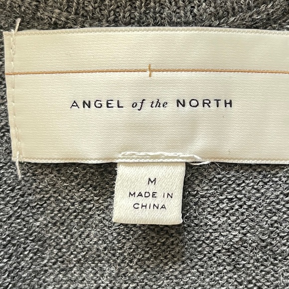 Anthropologie Angel Of The North Torie Tie Back Sweater M - Picture 6 of 8
